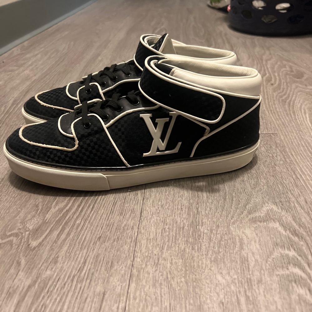 Louis Vuitton Black Damier Alcapulco Sneakers Size LV 10 - 11 US VNDs